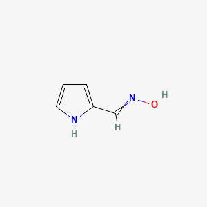 molecular formula C5H6N2O B13395814 (E)-1H-pyrrole-2-carbaldehyde oxime 