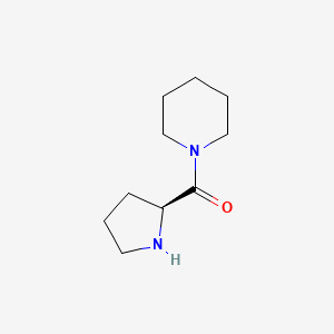 molecular formula C10H18N2O B1339584 1-L-prolylpiperidine CAS No. 65921-40-6