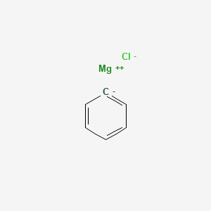 molecular formula C6H5ClMg B13395879 Magnesium benzene chloride 