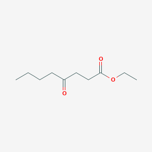 molecular formula C10H18O3 B1339595 4-氧代辛酸乙酯 CAS No. 37174-96-2