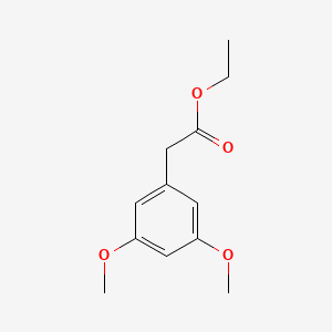 molecular formula C12H16O4 B1339598 Ethyl 2-(3,5-dimethoxyphenyl)acetate CAS No. 65976-77-4