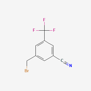 3-(Bromomethyl)-5-(trifluoromethyl)benzonitrile