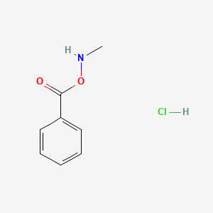 molecular formula C8H10ClNO2 B1339606 O-Benzoyl-N-methylhydroxylamine Hydrochloride CAS No. 27130-46-7