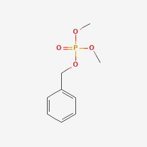 molecular formula C9H13O4P B13396098 Benzyl dimethyl phosphate CAS No. 67293-73-6