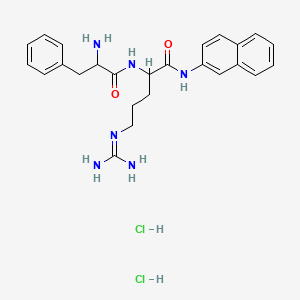 molecular formula C25H32Cl2N6O2 B13396125 PAbetaN (dihydrochloride) 
