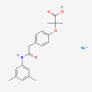 molecular formula C20H23NNaO4+ B13396144 RSR13 (Allos Therapeutics) 