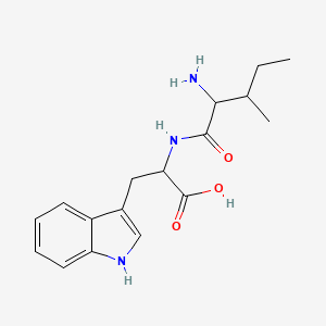 molecular formula C17H23N3O3 B13396237 Isoleucyltryptophan 