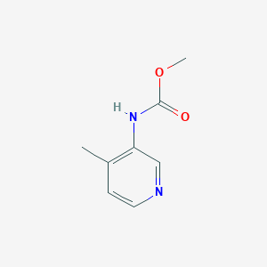 molecular formula C8H10N2O2 B1339633 Methyl N-(4-methylpyridin-3-yl)carbamate CAS No. 694495-63-1
