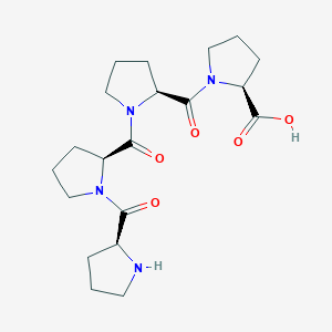 molecular formula C20H30N4O5 B1339638 Tetraproline 