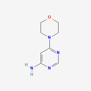 molecular formula C8H12N4O B1339644 4-Amino-6-morpholinopyrimidine CAS No. 96225-80-8