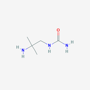 molecular formula C5H13N3O B1339661 (2-Amino-2-methyl-propyl)-urea CAS No. 87484-83-1