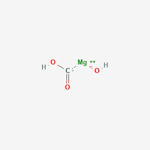 molecular formula CH2MgO3 B13396717 Magnesium;hydroxymethanone;hydroxide 