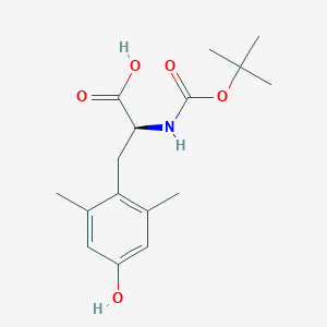 molecular formula C16H23NO5 B1339673 N-Boc-2,6-Dimethyl-L-tyrosine CAS No. 99953-00-1