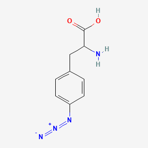 molecular formula C9H10N4O2 B13396739 H-4-Azido-Phe-OH 