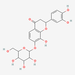 molecular formula C21H22O11 B13396795 Isookaninglucoside 