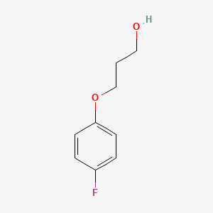 molecular formula C9H11FO2 B1339691 3-(4-氟苯氧基)丙醇 CAS No. 104413-57-2