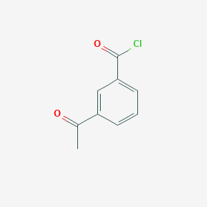 molecular formula C9H7ClO2 B1339697 3-Acetylbenzoyl chloride CAS No. 31076-85-4