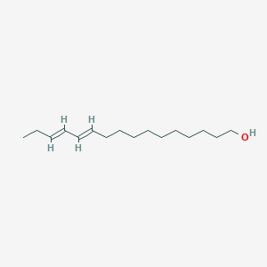 molecular formula C16H30O B013397 11,13-Hexadecadien-1-ol, (11Z,13Z)- CAS No. 98010-23-2