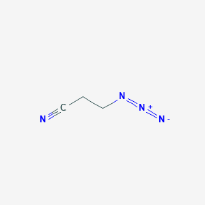 molecular formula C3H4N4 B1339700 3-Azidopropanenitrile CAS No. 23648-56-8