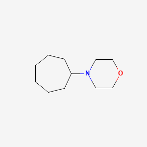molecular formula C11H21NO B1339701 4-Cycloheptylmorpholine CAS No. 39198-79-3
