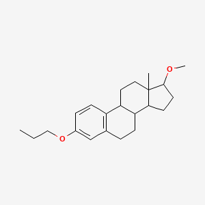 molecular formula C22H32O2 B13397058 Promestrienum 