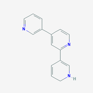 molecular formula C15H13N3 B13397061 Nicotelline (unlabeled) 