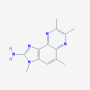 3H-Imidazo(4,5-f)quinoxalin-2-amine, 3,5,7,8-tetramethyl-