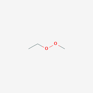 molecular formula C3H8O2 B13397158 Methylperoxyethane 