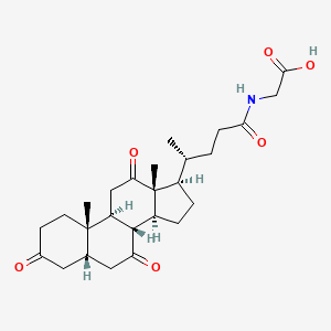 molecular formula C26H37NO6 B1339721 Glycodehydrocholic acid CAS No. 3415-45-0