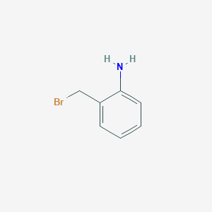 molecular formula C7H8BrN B1339722 2-(Bromomethyl)aniline CAS No. 364360-78-1
