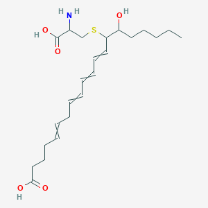 molecular formula C23H37NO5S B13397363 eoxin E4 