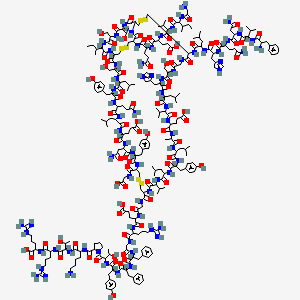 molecular formula C267H404N72O78S6 B13397400 Lantus Solostar 