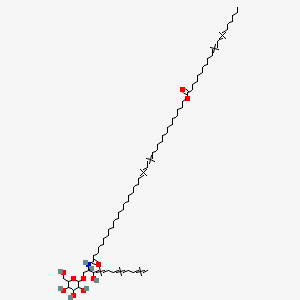 molecular formula C79H141NO10 B13397406 Carnitine acetyltransferase CAS No. 9029-90-7