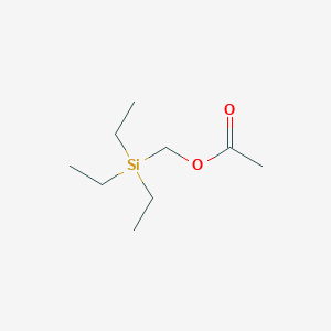 molecular formula C9H20O2Si B13397594 (Acetoxymethyl)triethylsilane 