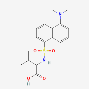 molecular formula C17H22N2O4S B13397610 Dansyl-dl-valine 