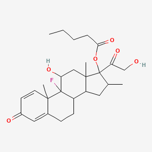 molecular formula C27H37FO6 B13397696 Betamethasone-17-valerate 
