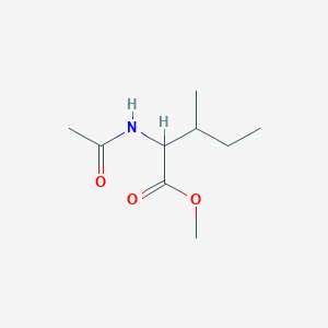molecular formula C9H17NO3 B13397802 DL-Isoleucine, N-acetyl-, methyl ester 