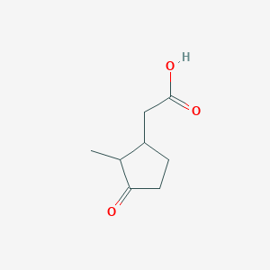 2-(2-Methyl-3-oxocyclopentyl)acetic acid