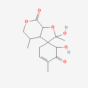 molecular formula C15H20O6 B13397870 Ogohscjkrslflo-uhfffaoysa- 