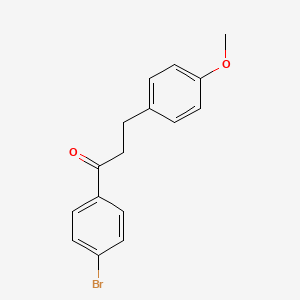 1-(4-Bromophenyl)-3-(4-methoxyphenyl)propan-1-one