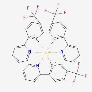 molecular formula C36H21F9IrN3 B13398025 Ir(p-CF3-ppy)3 