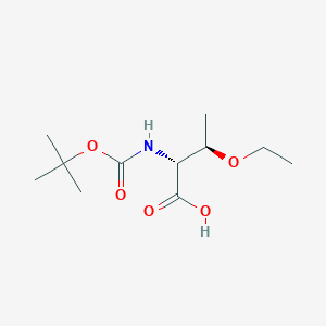 molecular formula C11H21NO5 B13398059 Boc-allo-O-ethyl-D-Thr 