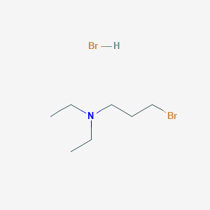 molecular formula C7H17Br2N B1339809 (3-Bromopropyl)diethylamine hydrobromide CAS No. 69835-35-4