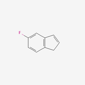 molecular formula C9H7F B1339813 5-Fluoro-1H-indene CAS No. 52031-15-9