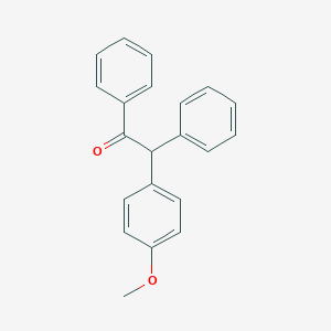 molecular formula C21H18O2 B133982 2-(4-Methoxyphenyl)-1,2-diphenylethanone CAS No. 5543-97-5