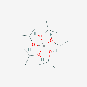 molecular formula C15H40O5Ta B13398386 Pentaisopropoxytantalum 