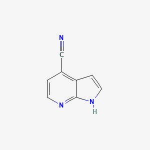 molecular formula C8H5N3 B1339843 4-Cyano-7-azaindole CAS No. 344327-11-3