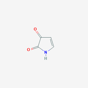 molecular formula C4H3NO2 B13398475 1H-Pyrrole-2,3-dione CAS No. 57518-91-9