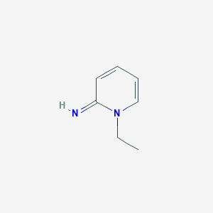 molecular formula C7H10N2 B13398493 1-Ethylpyridin-2(1H)-imine 