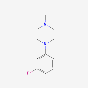 molecular formula C11H15FN2 B1339854 1-(3-Fluorophenyl)-4-methylpiperazine CAS No. 218940-66-0